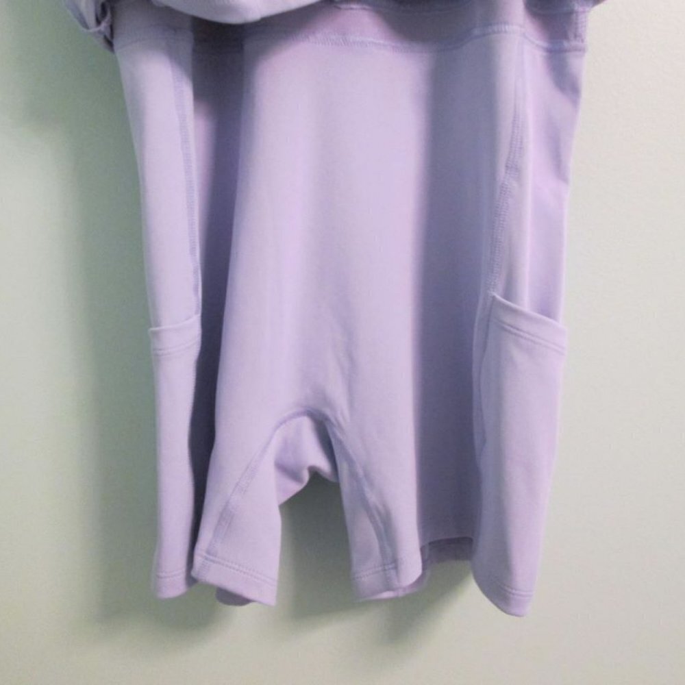 90 DEGREES BY REFLEX-Nudetech Racerback Tennis Dress-Lavender-L-NWT - Picture 5 of 15